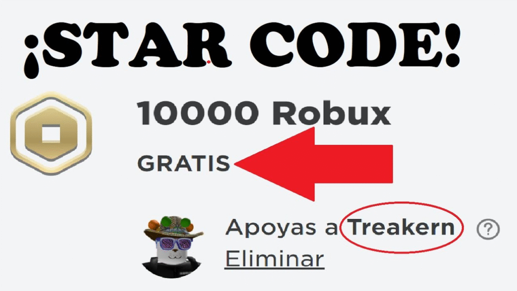 Star code en Roblox