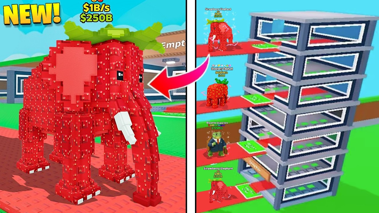 Strawberry Elephant en Roblox