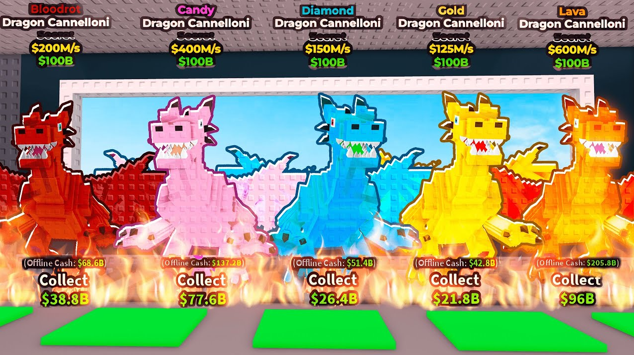 Dragón Cannelloni en Roblox