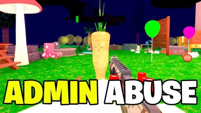 Admin abuse de 99 noches en Roblox