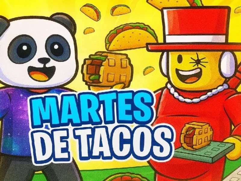 Evento martes de tacos en Roblox