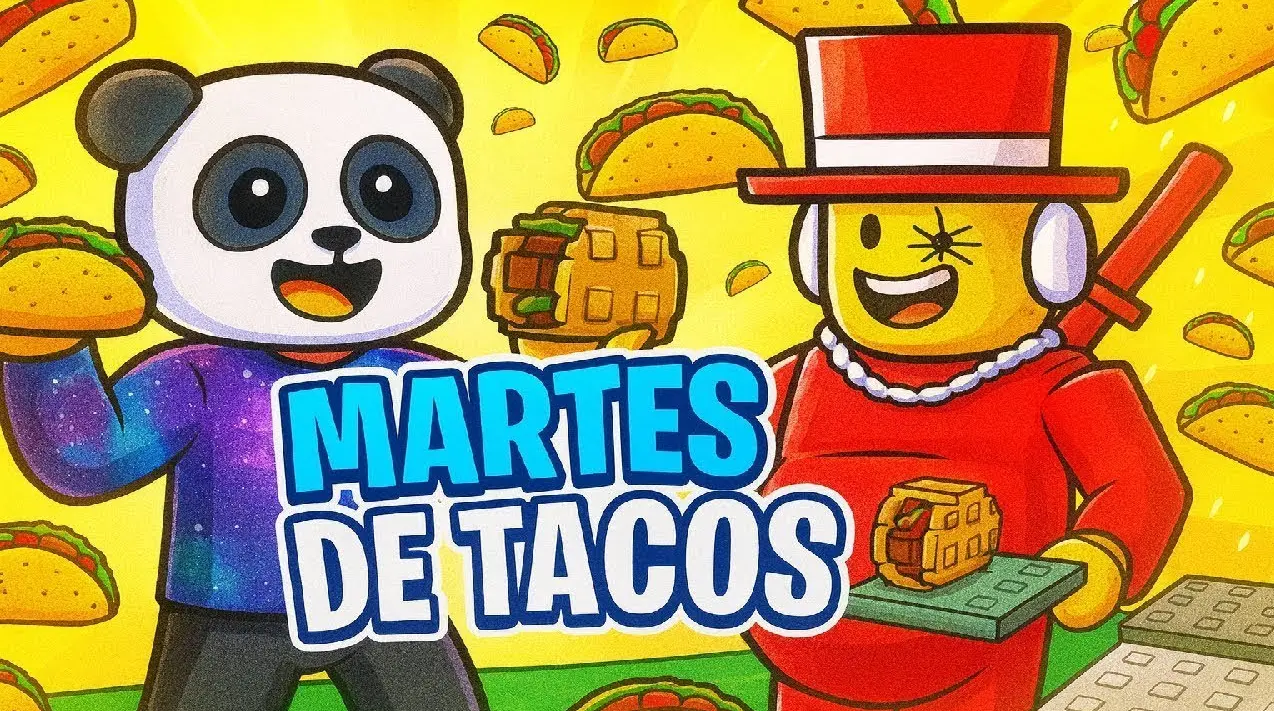 Evento martes de tacos en Roblox