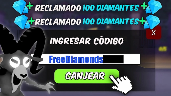 Canjear códigos de diamantes en Roblox