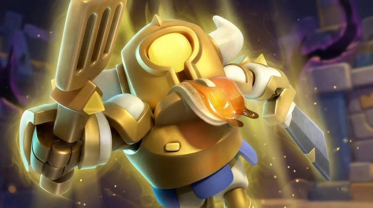 Mini pekka heroe de Clash Royale
