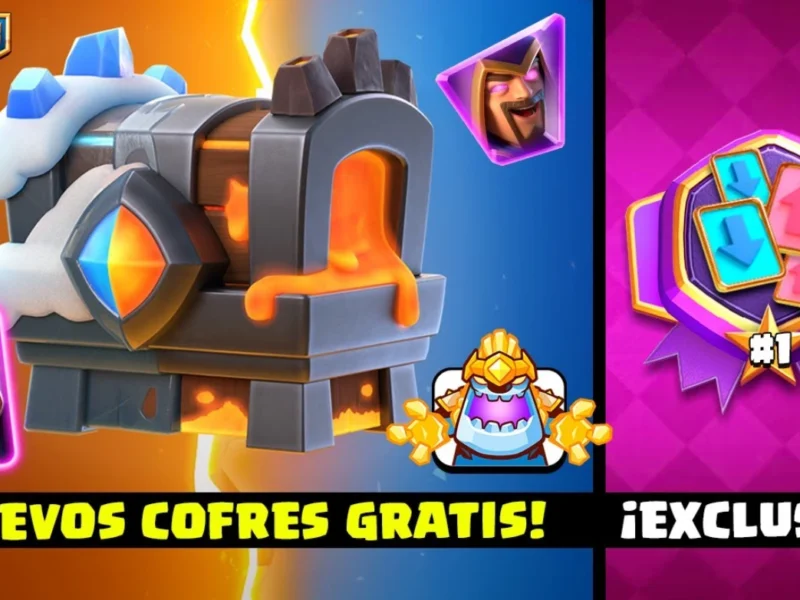 Evoluciones del cofre de fuego y hielo en Clash Royale
