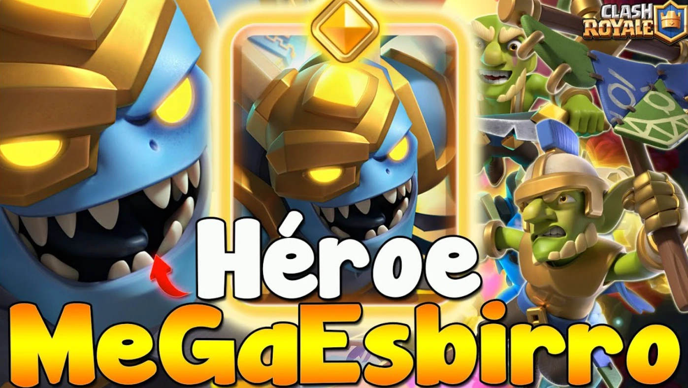 MegaEsbirro Heroe en Clash Royale