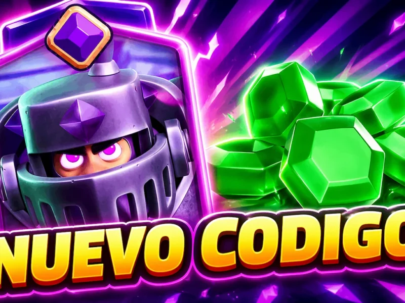 Código activo de Megacaballero Evo y gemas en Clash Royale