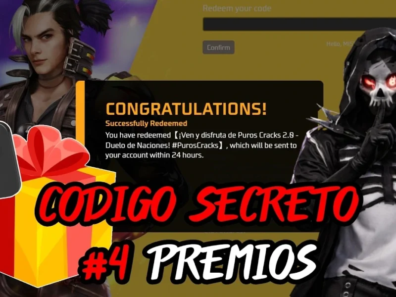 Código secreto Free Fire