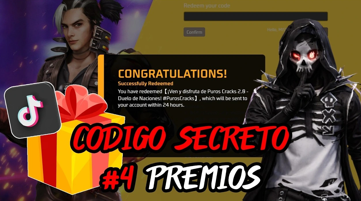 Código secreto Free Fire