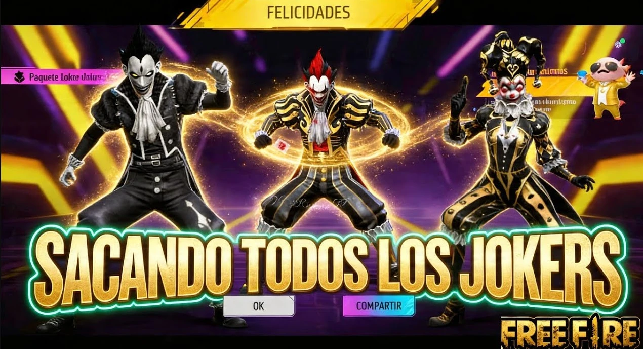 Incubadora de los Jokers en Free Fire