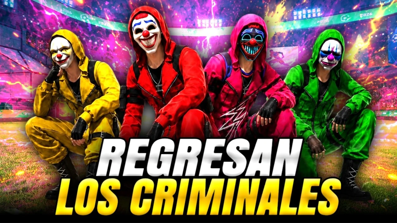 Regresan los criminales en Free Fire