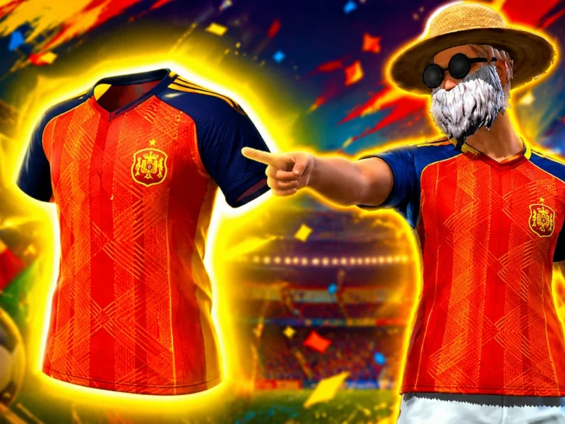 Camiseta de España en Free Fire