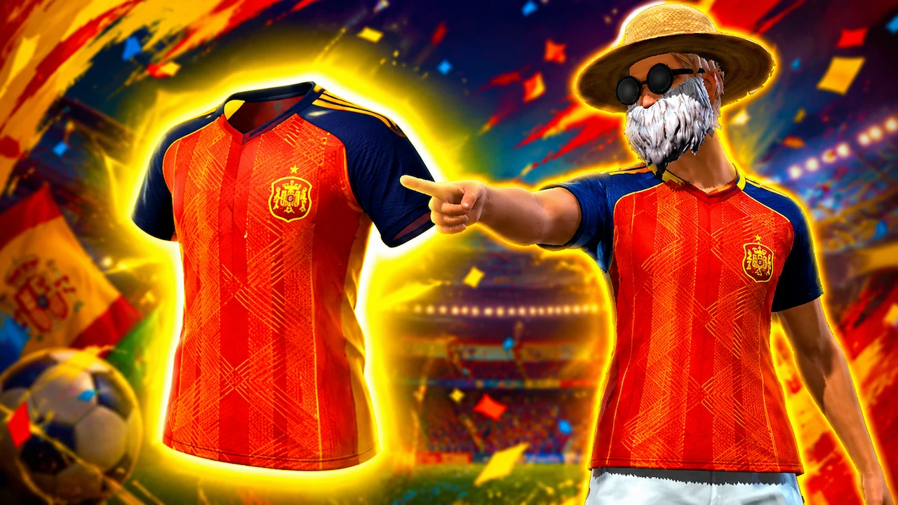 Camiseta de España en Free Fire