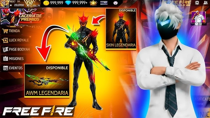 Skin Esencia Oscura en Free Fire